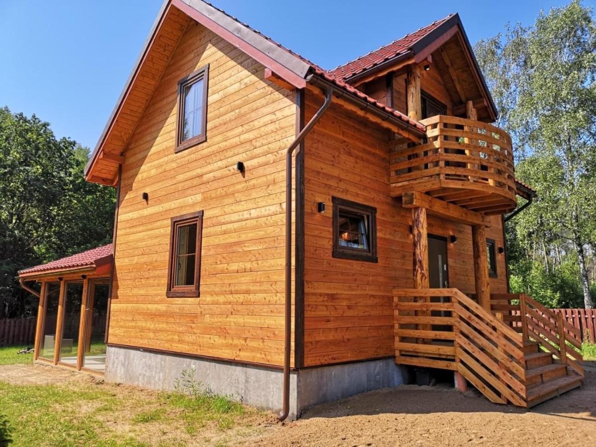 Villa Wypoczynek Na Mazurach U Sebka Łukta Esterno foto