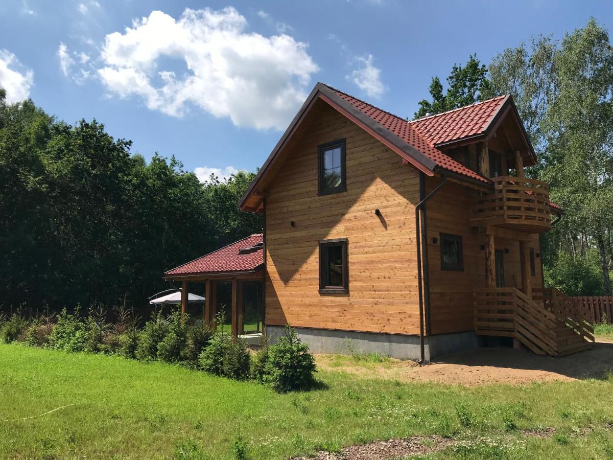 Villa Wypoczynek Na Mazurach U Sebka Łukta Esterno foto