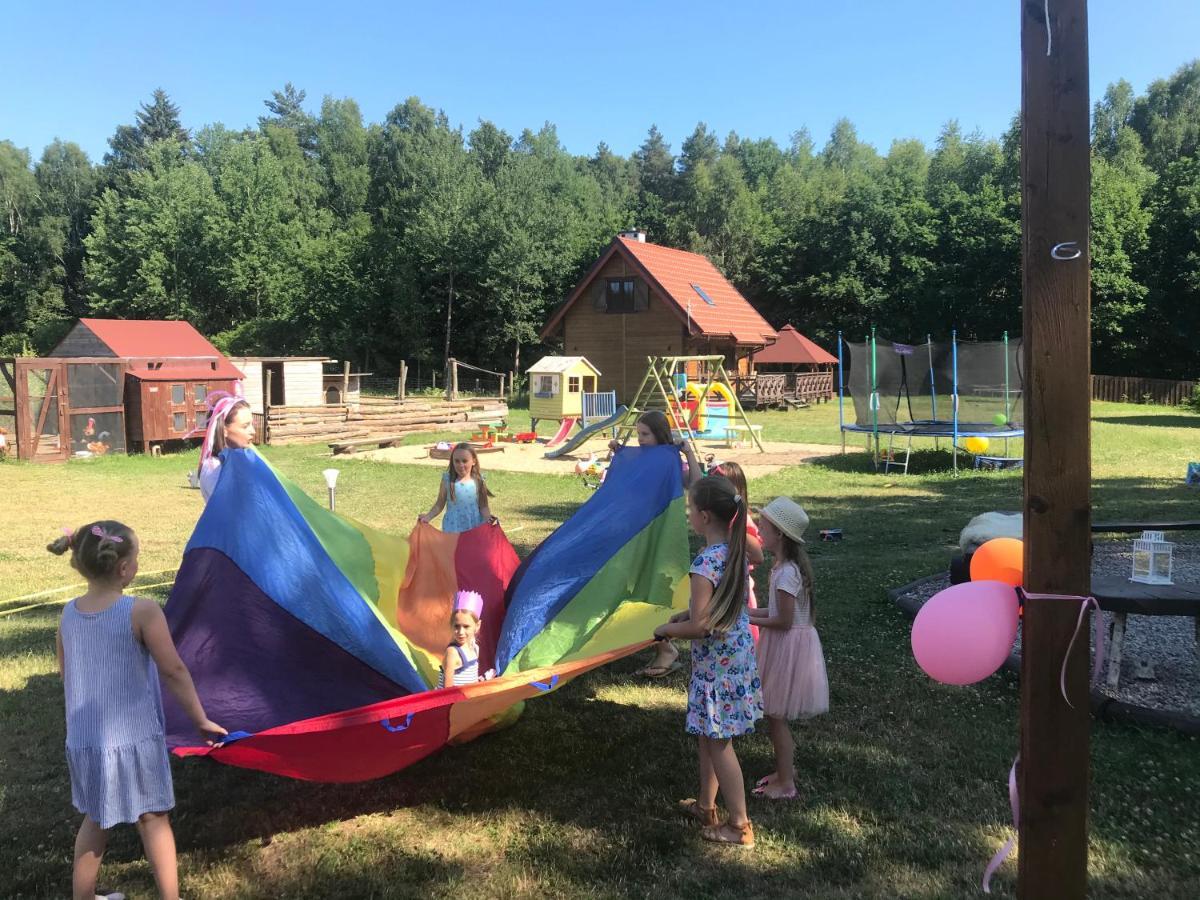 Villa Wypoczynek Na Mazurach U Sebka Łukta Esterno foto