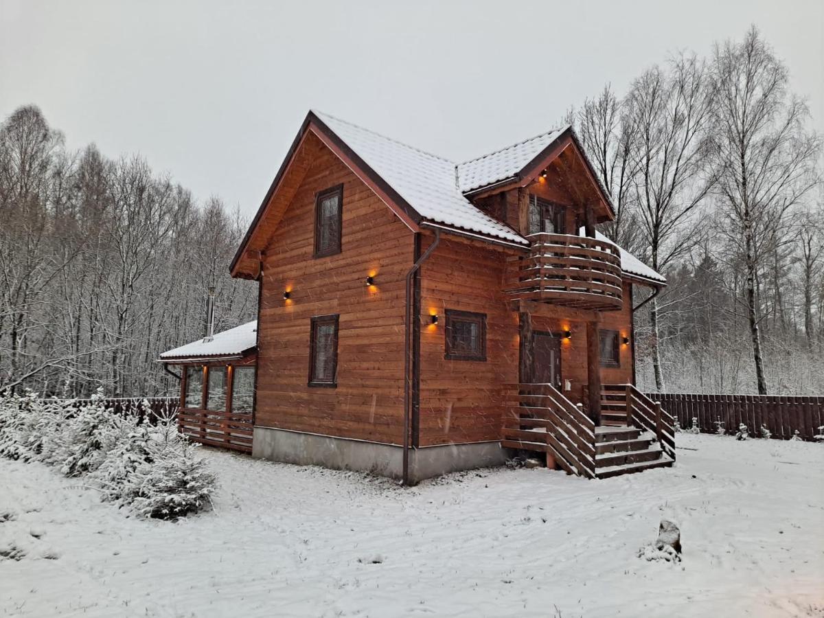 Villa Wypoczynek Na Mazurach U Sebka Łukta Esterno foto