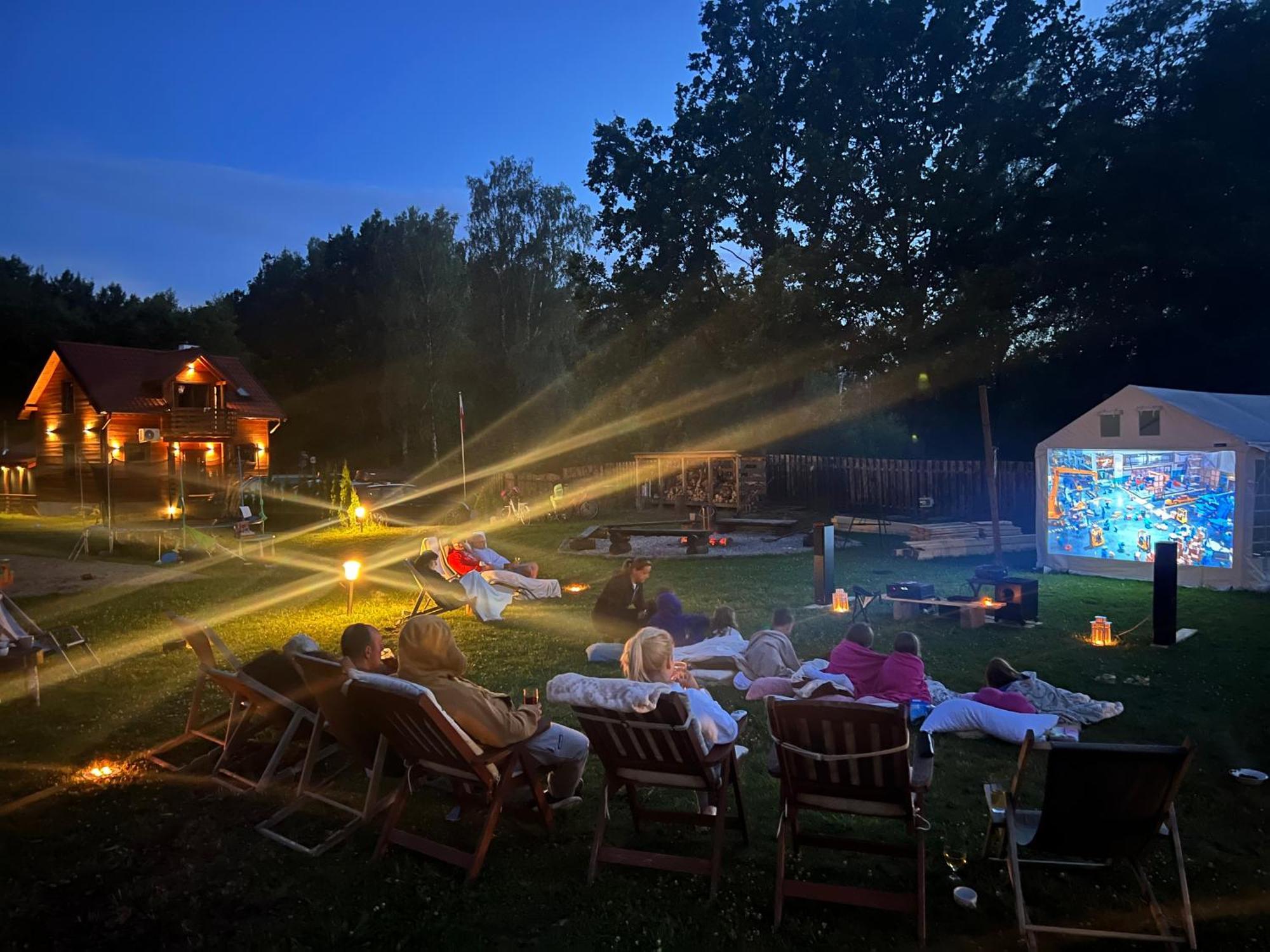 Villa Wypoczynek Na Mazurach U Sebka Łukta Esterno foto