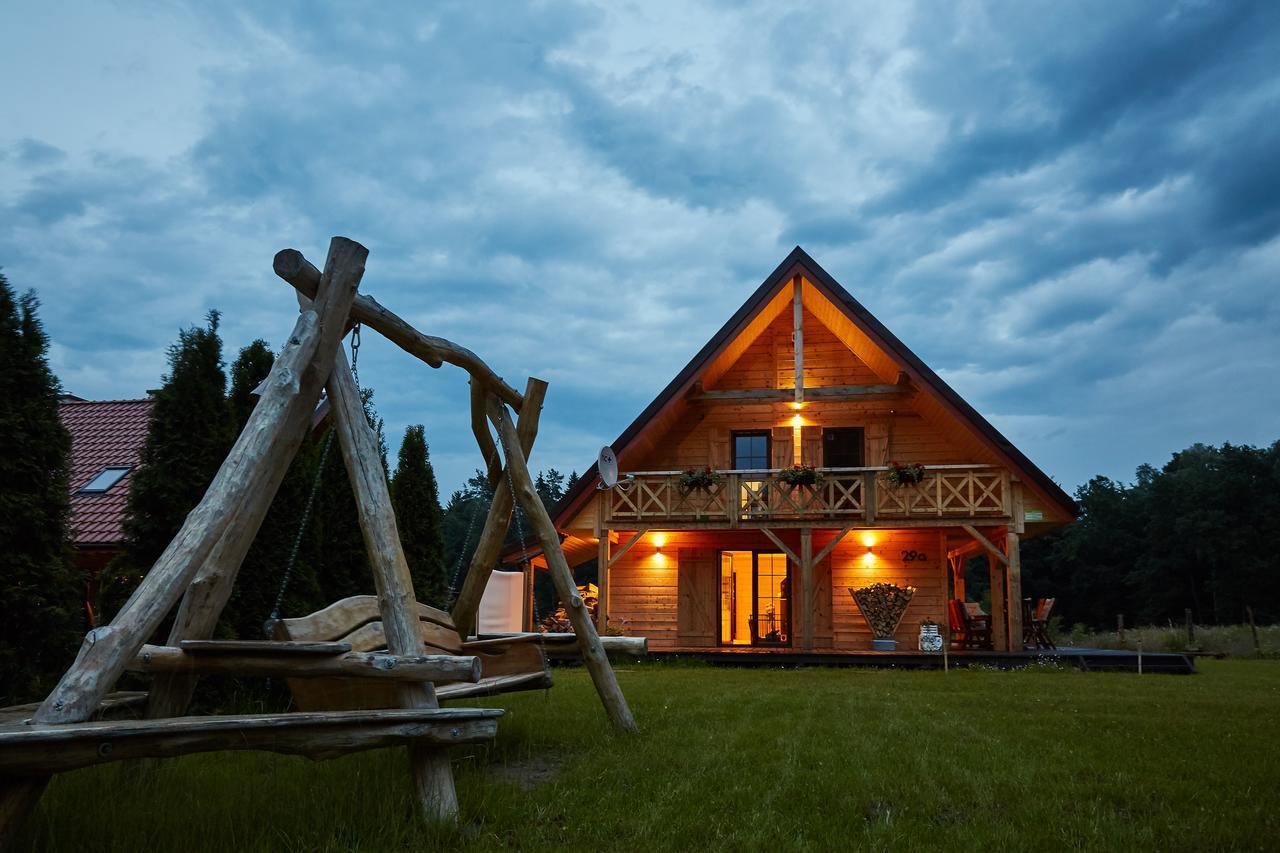 Villa Wypoczynek Na Mazurach U Sebka Łukta Esterno foto