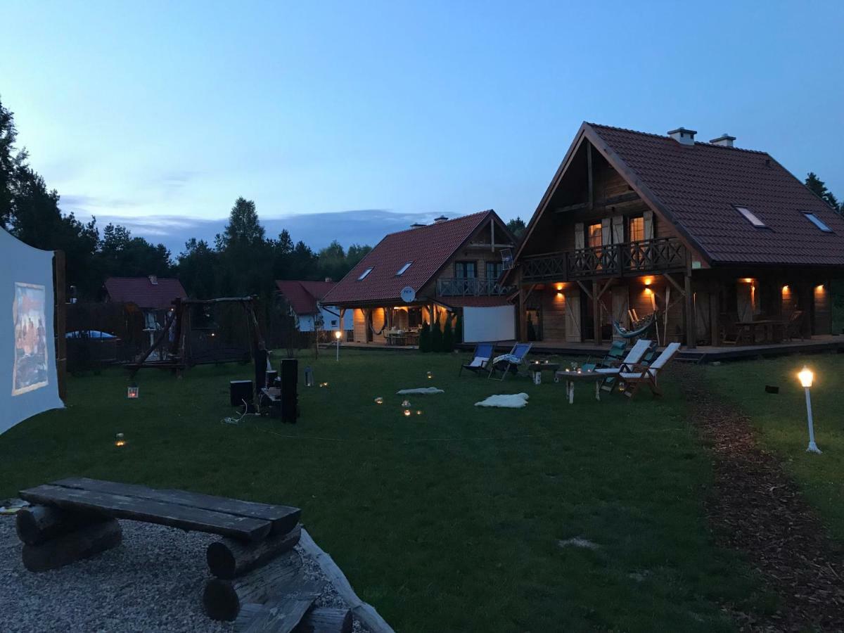 Villa Wypoczynek Na Mazurach U Sebka Łukta Esterno foto