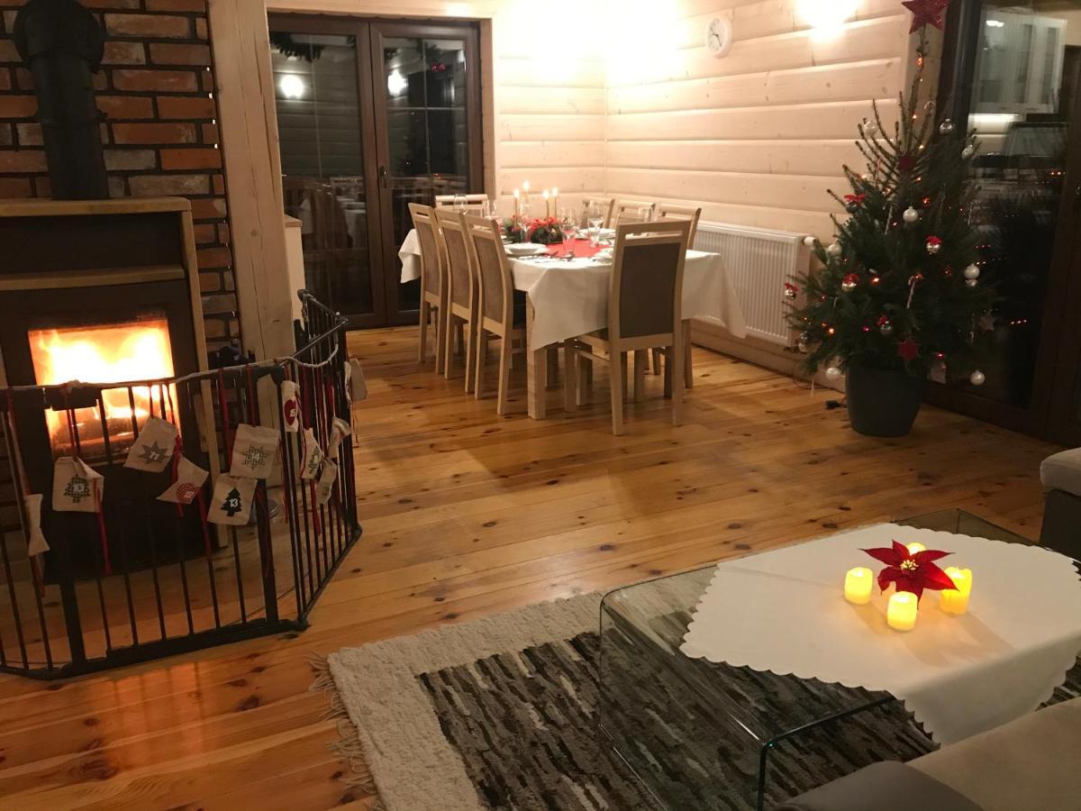Villa Wypoczynek Na Mazurach U Sebka Łukta Esterno foto